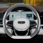 Bọc vô lăng Geely Okavango